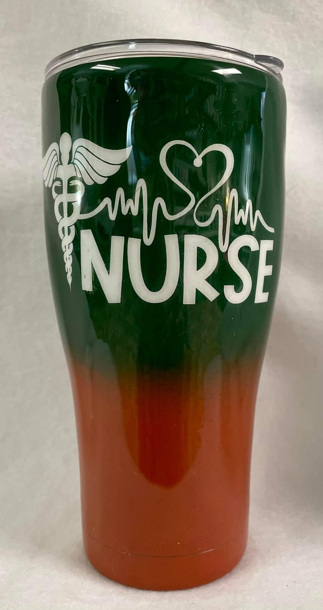 Enjoy a hot or cold beverage in this 30 ounce Tumbler