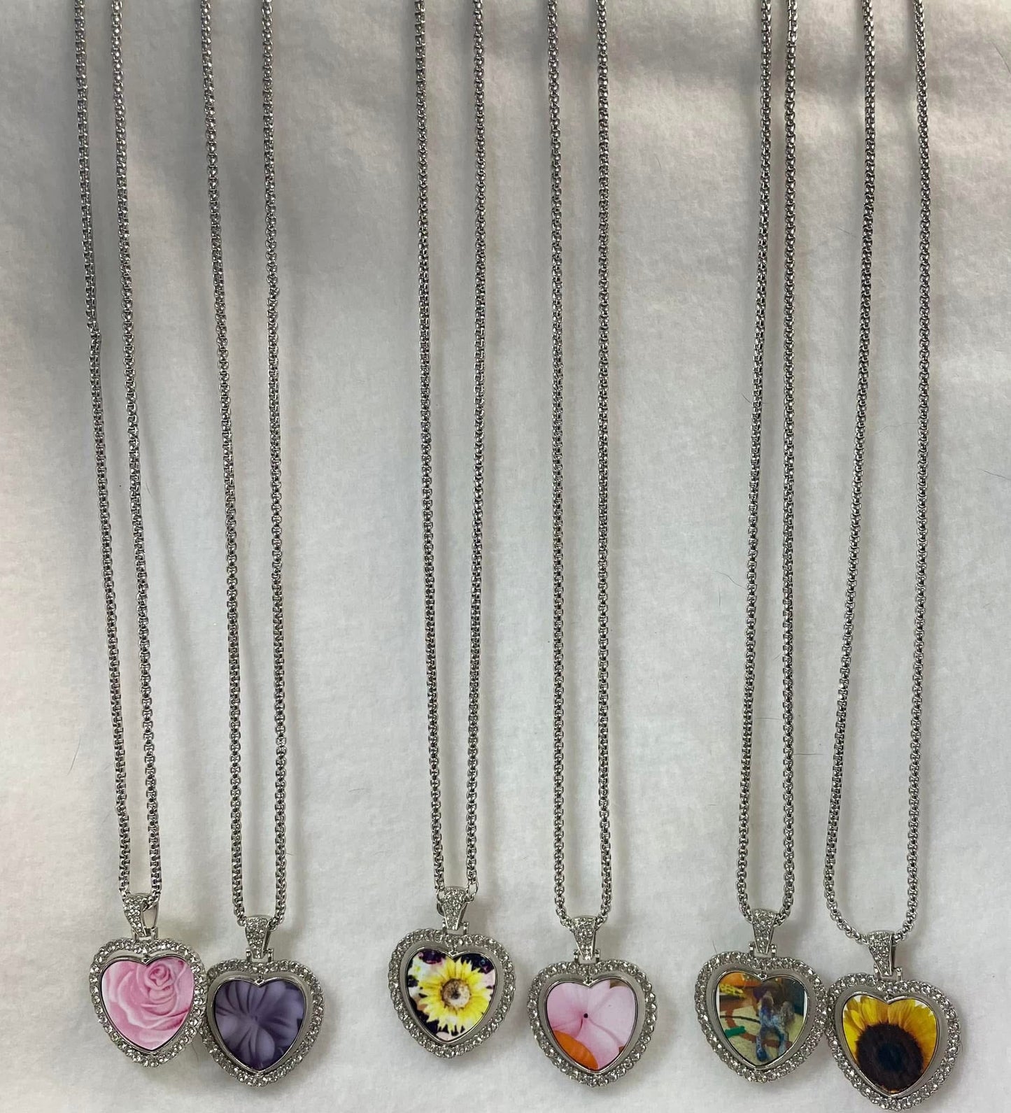 16in sterling silver chain with pendant