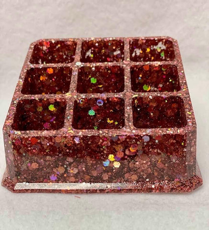 Resin lipstick holder