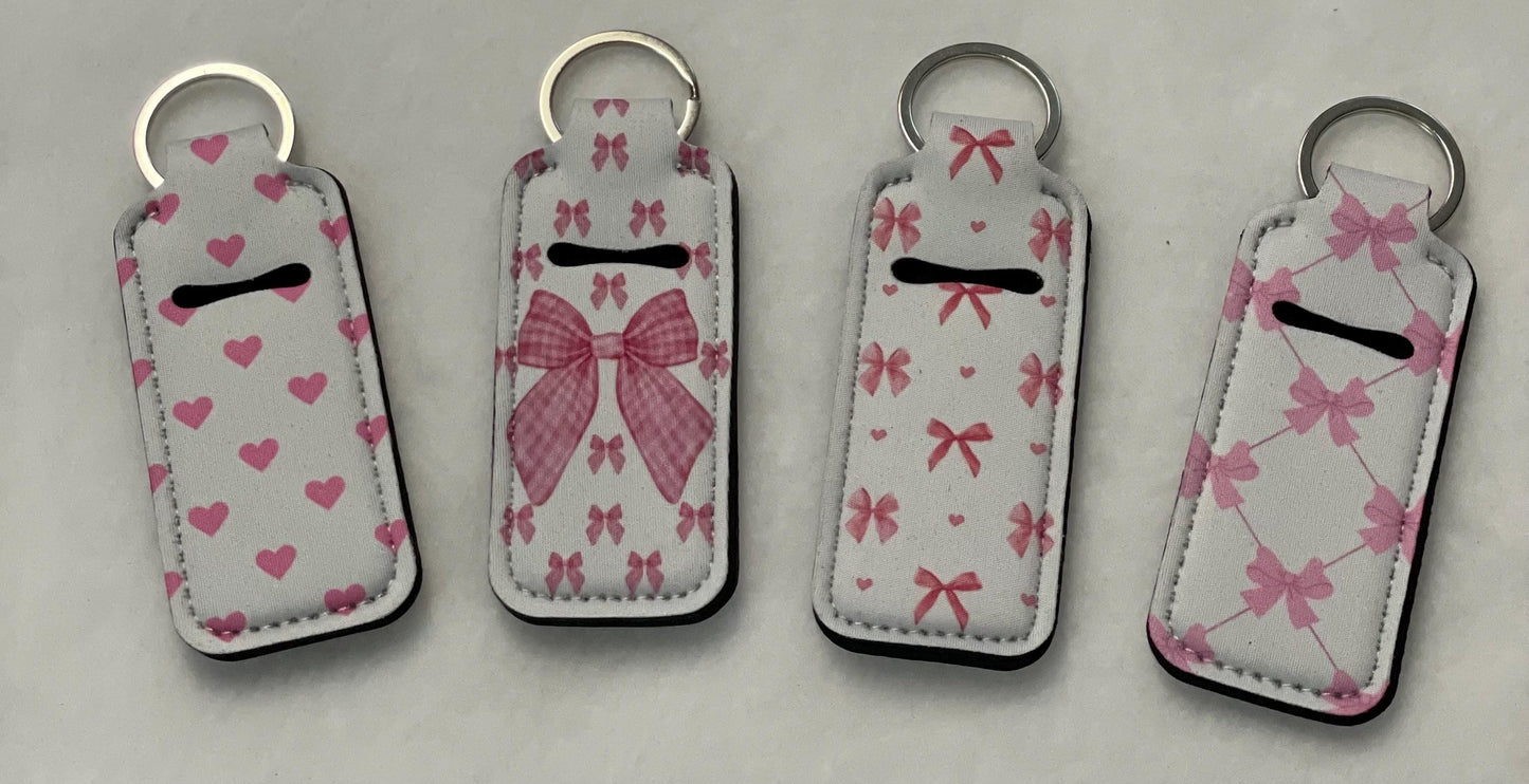 Key chain Lip Balm Holder