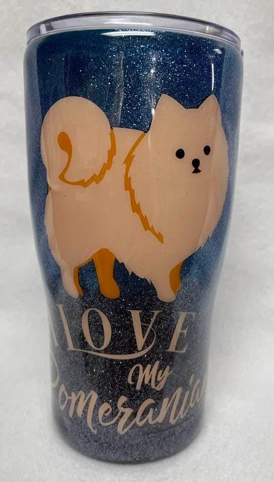 Enjoy a hot or cold beverage in this 20 ounce Tumbler