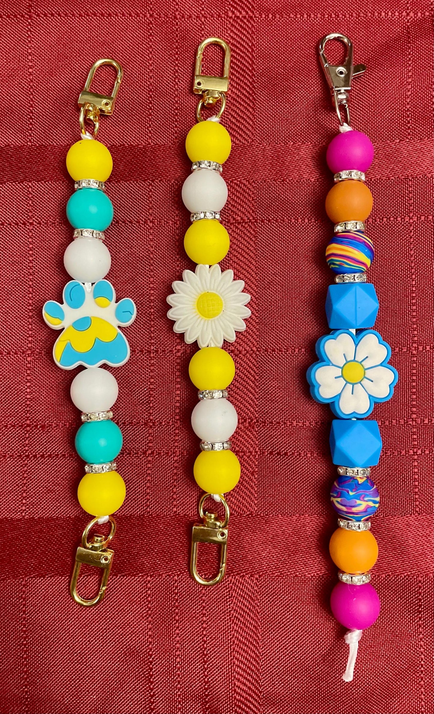 Beaded Phone Case Strap Holder