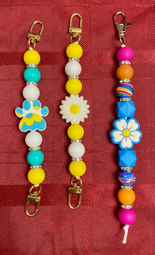 Beaded Phone Case Strap Holder