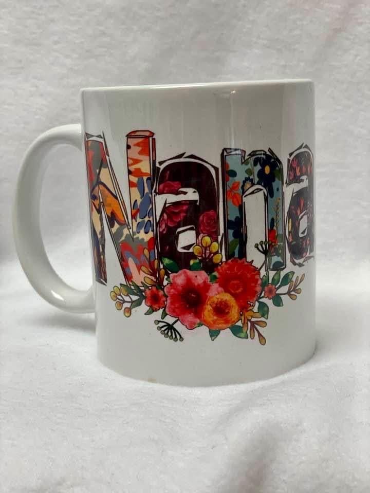 Enjoy a hot or cold drink in my 15 oz coffee mug.