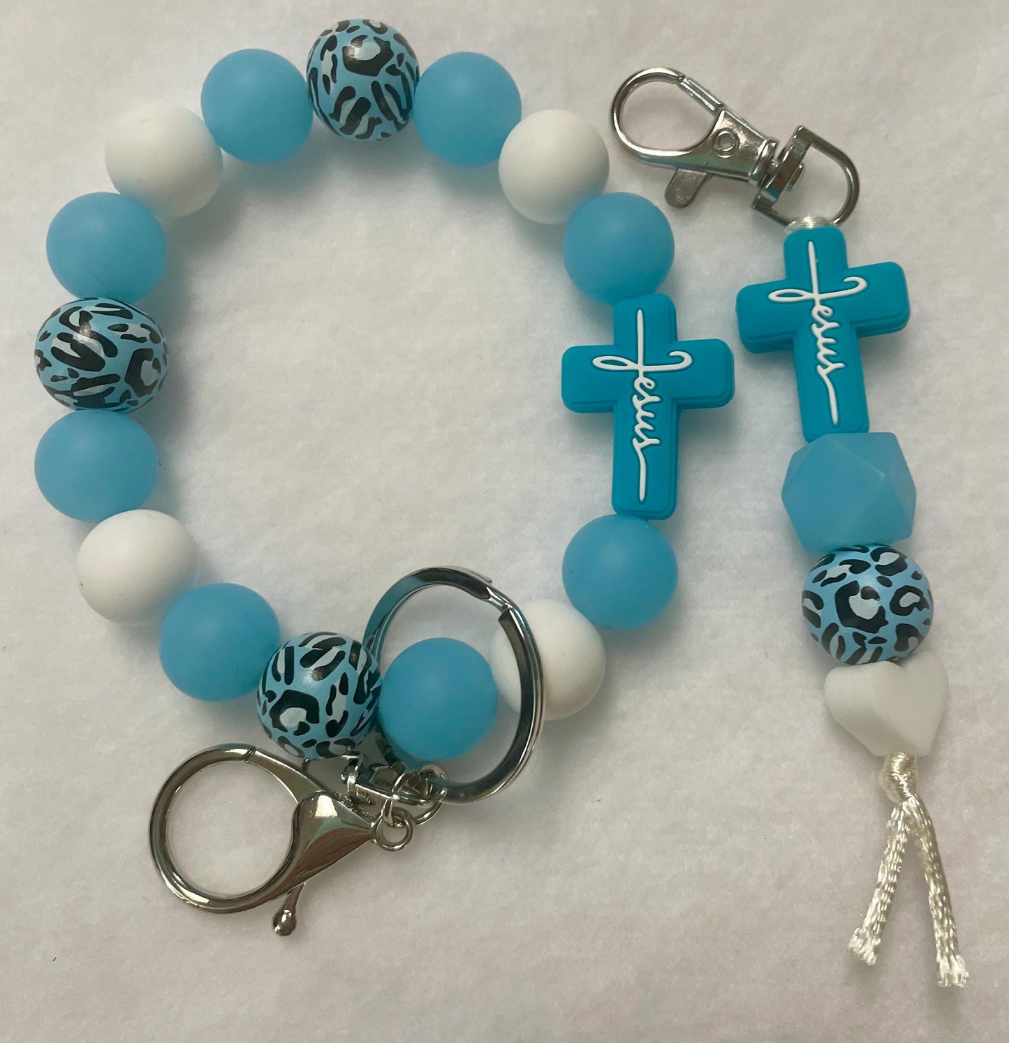 Enjoy a set of beaded Keychains