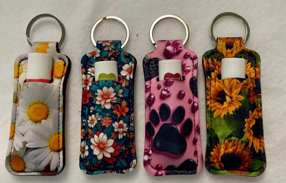 Key chain Lip Balm Holder