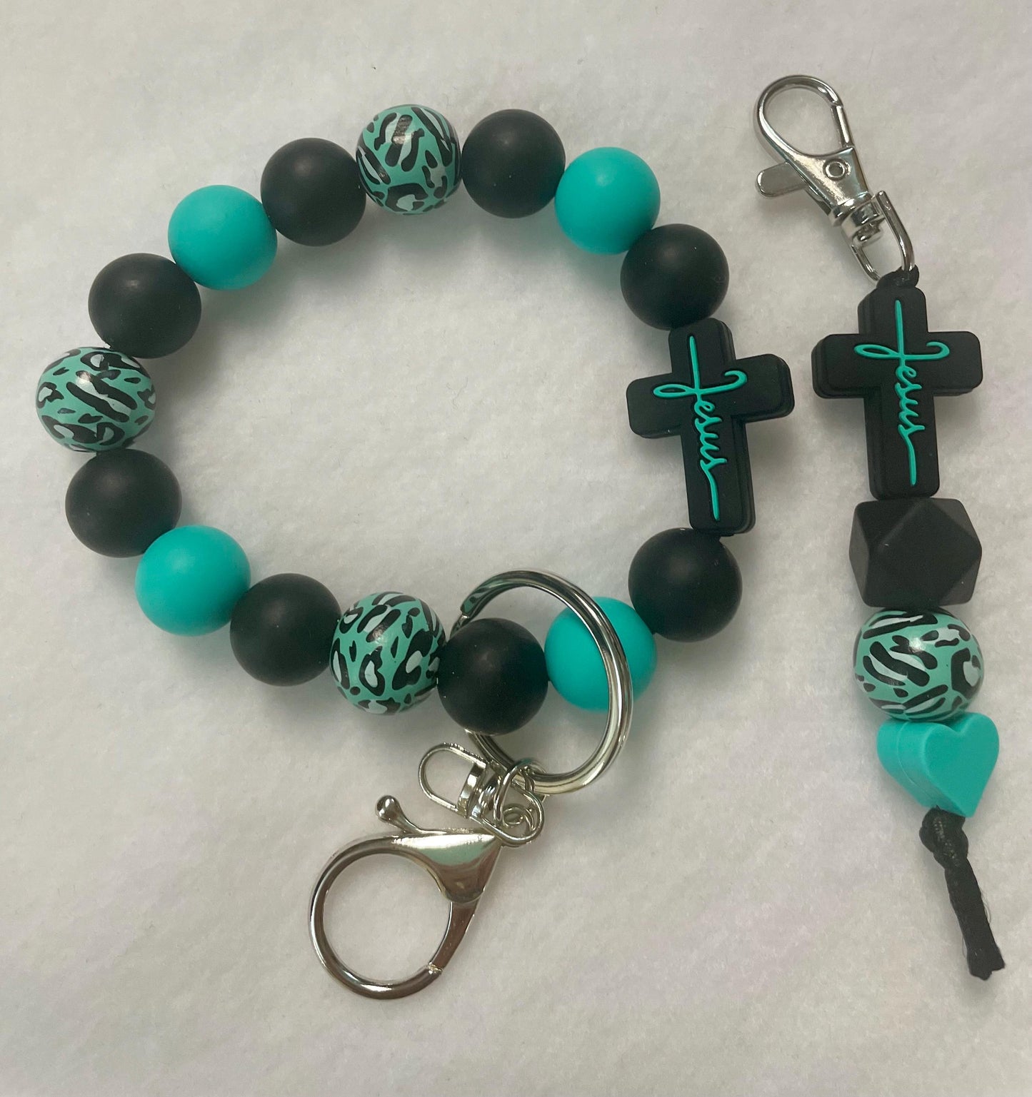 Enjoy a set of beaded Keychains