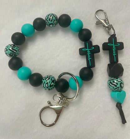 Enjoy a set of beaded Keychains