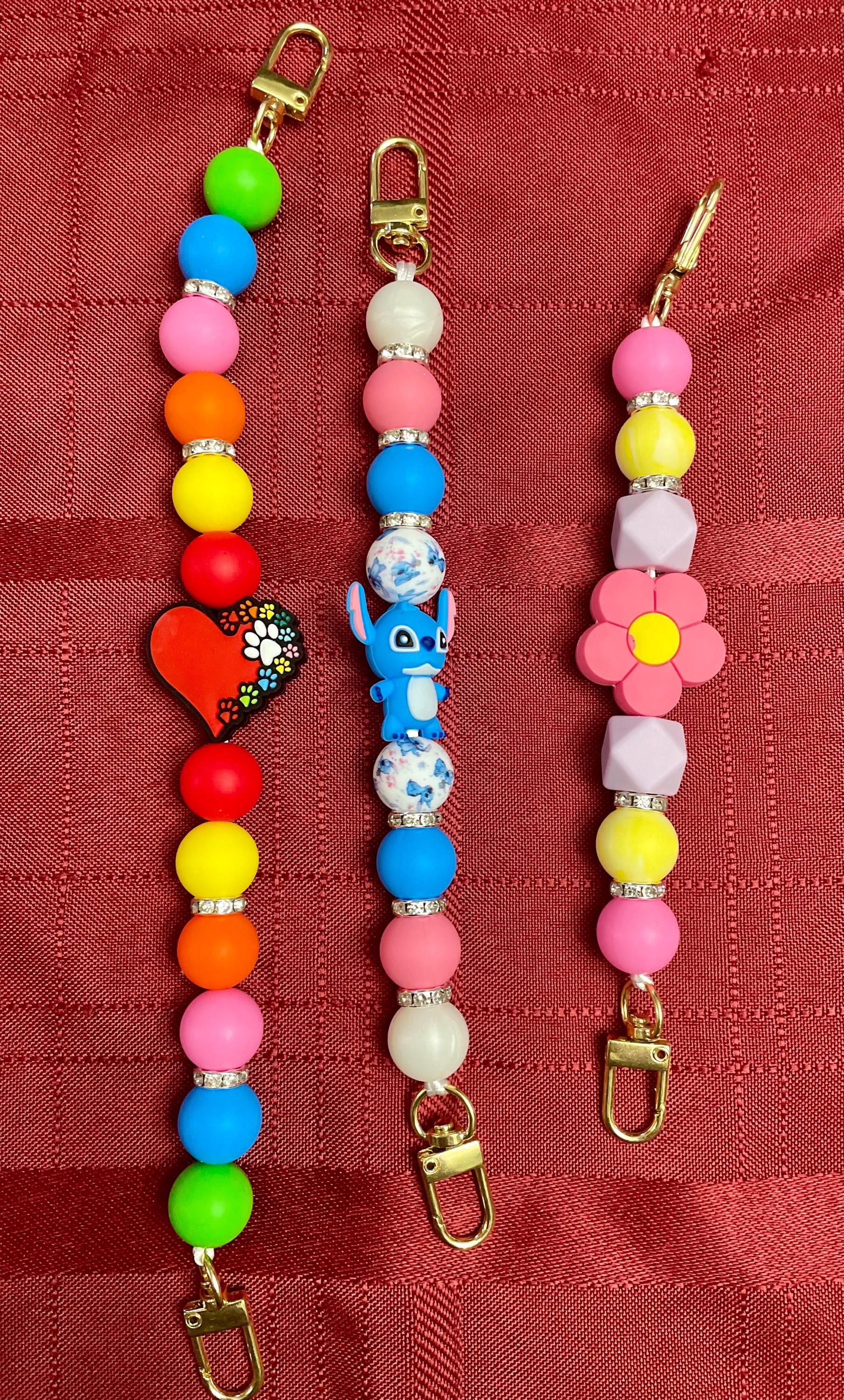 Beaded Phone Case Strap Holder