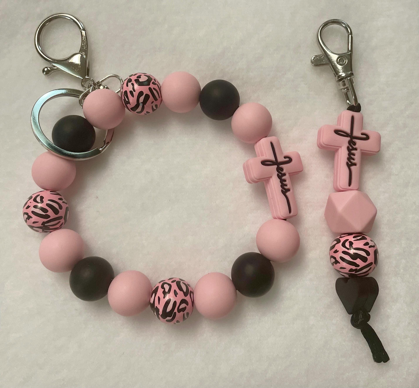 Enjoy a set of beaded Keychains