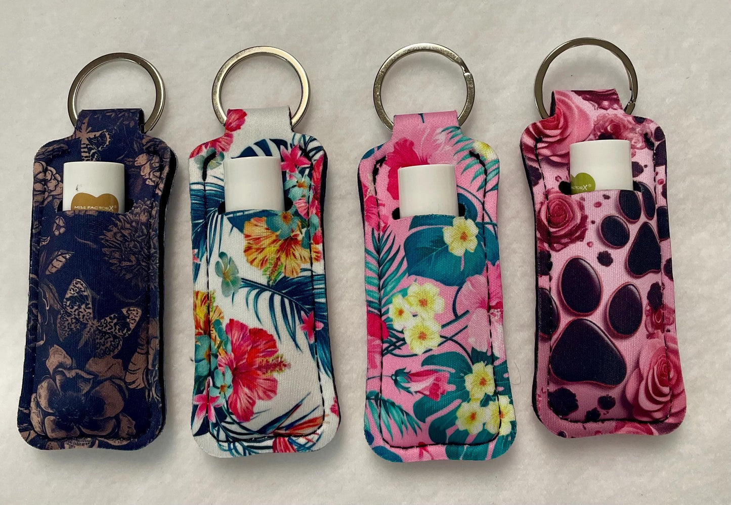Key chain Lip Balm Holder