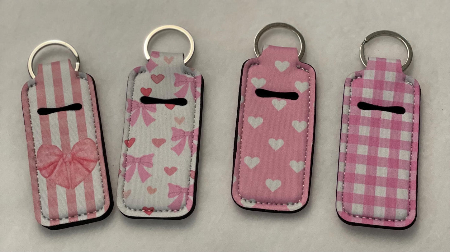 Key chain Lip Balm Holder