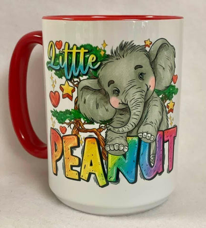 Enjoy a hot or cold drink in my 15 oz coffee mug.